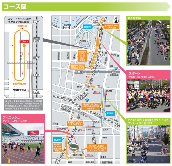 2024大阪ハーフマラソン、エントリーを開始（大阪城公園～ヤンマースタジアム長居）