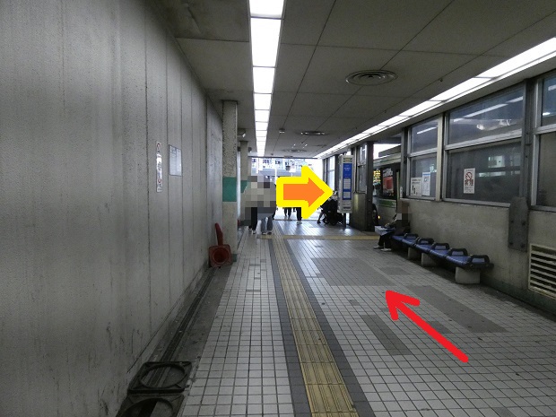 東梅田駅から、IKEA（イケア）鶴浜行きバスのりばへの行き方