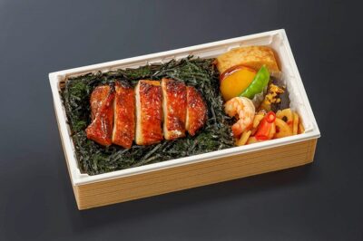 ニコニコのり　海苔にこだわった海苔弁 新メニューは究極の地鶏！『海苔弁　極　近江黒鶏甘辛醤油焼き』