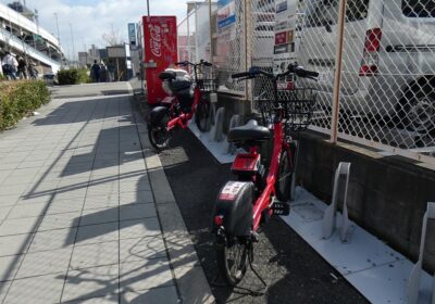 大阪バイクシェア・GSパーク谷町四丁目(B-40)、谷町四丁目交差点の南東