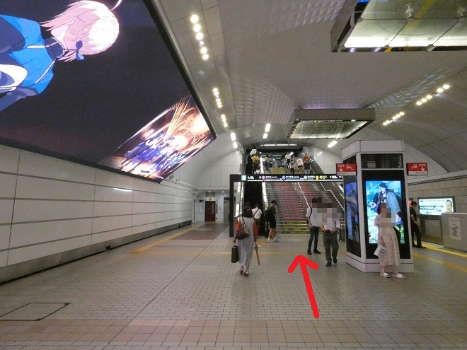 大阪メトロ御堂筋線「梅田駅」から、阪急百貨店・阪急うめだ本店への行き方