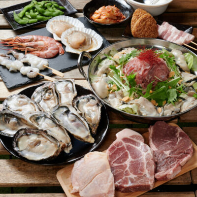 天満橋京阪シティモール・屋上BBQビアガーデン「牡蠣肉酒場 天 ルーフトップテラス」がオープン！