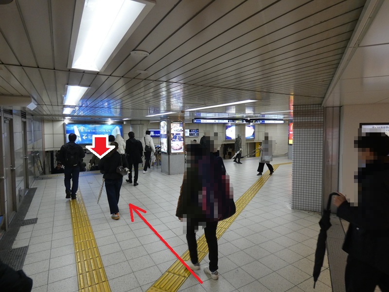 JR大阪駅から、大阪メトロ四つ橋線「西梅田駅」への行き方（乗り換え案内）