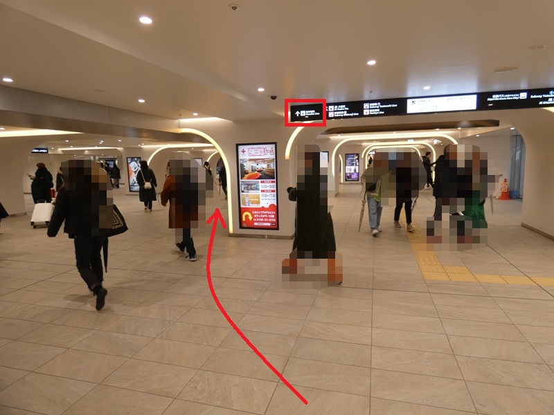 四つ橋線・西梅田駅から、阪神・大阪梅田駅への行き方｜大阪メトロ（地下鉄）乗り換え案内