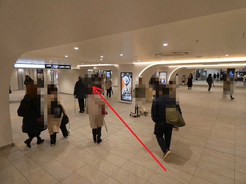 四つ橋線・西梅田駅から、JR大阪駅への行き方｜大阪メトロ（地下鉄）乗り換え案内