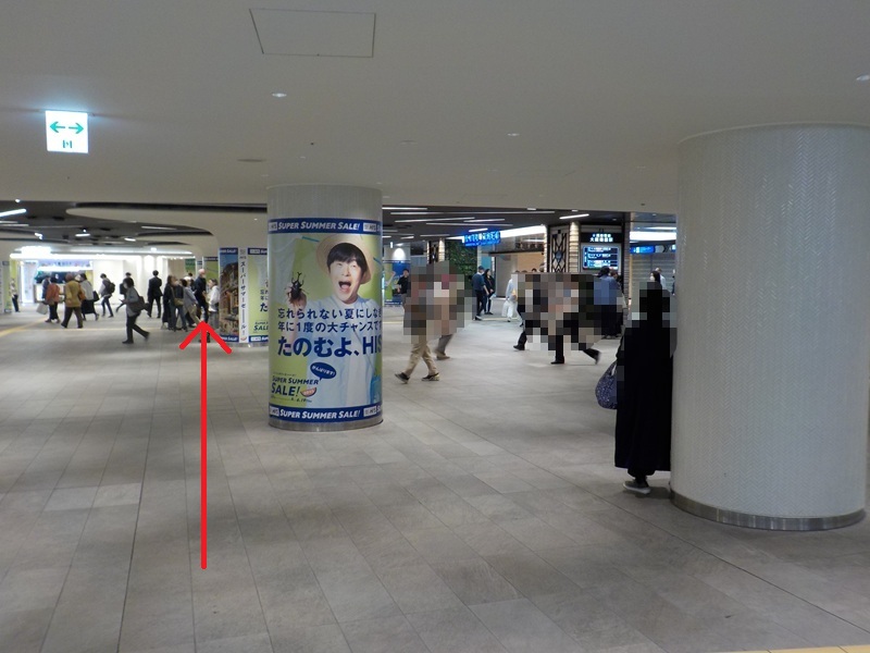 御堂筋線・梅田駅から、谷町線・東梅田駅への行き方｜大阪メトロ（地下鉄）乗り換え案内