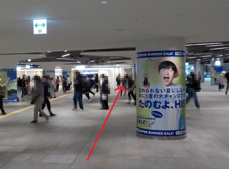 御堂筋線・梅田駅から、谷町線・東梅田駅への行き方｜大阪メトロ（地下鉄）乗り換え案内