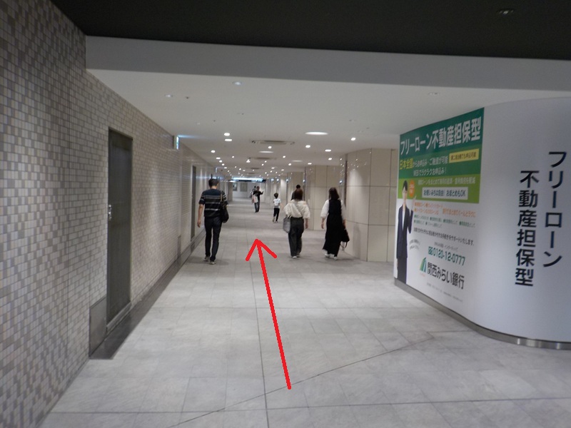 御堂筋線・梅田駅から、谷町線・東梅田駅への行き方｜大阪メトロ（地下鉄）乗り換え案内