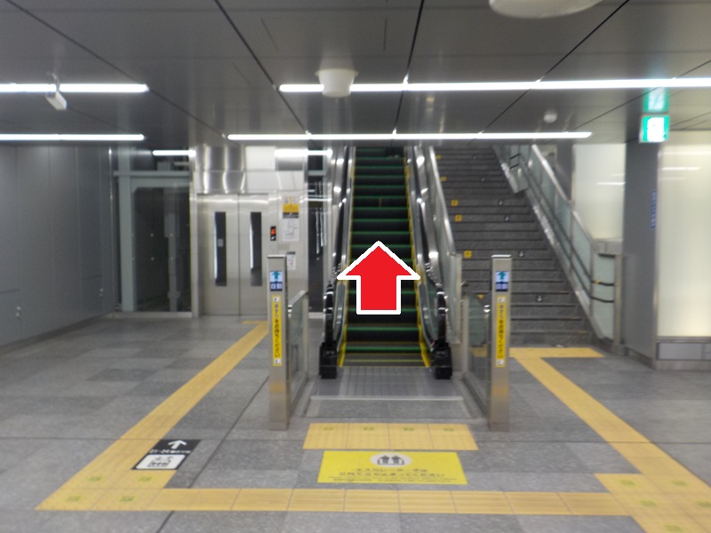 JR大阪駅・うめきた地下出口への行き方【改札内での移動】