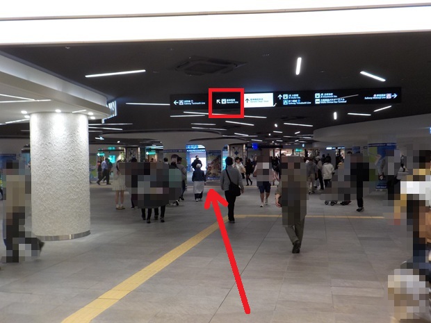 阪急・大阪梅田駅から、阪神・大阪梅田駅への行き方（乗り換え案内）