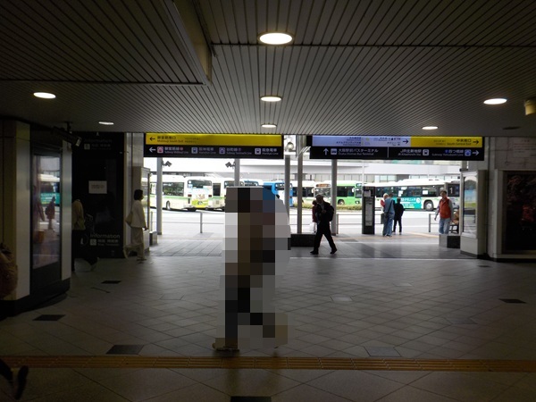 JR大阪駅・南口(改札外)