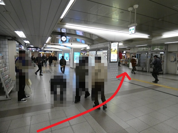 JR大阪駅から谷町線・東梅田駅への行き方（乗り換え案内）