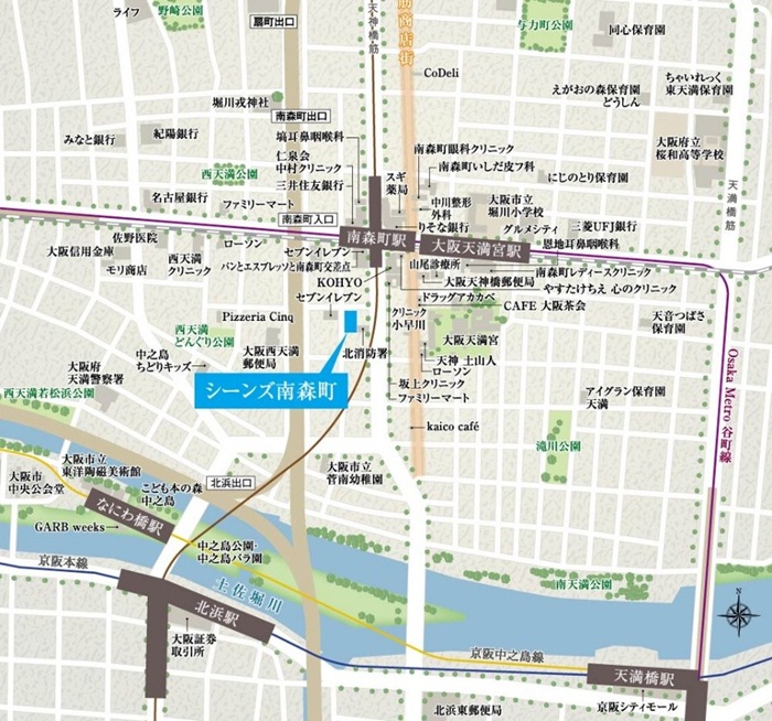 新築分譲マンション「シーンズ南森町」第1期分譲 即日申込完売