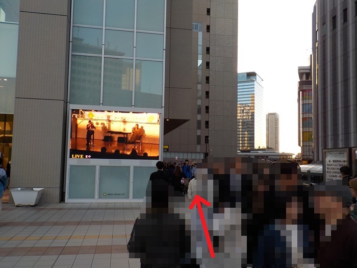 阪急・大阪梅田駅から、グランフロント大阪南館２階の行き方｜２階中央改札口