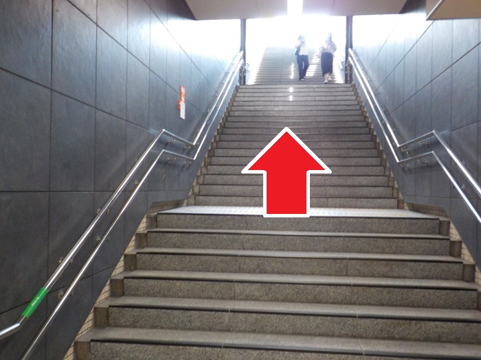 大阪メトロ中央線・谷町四丁目駅から、大阪歴史博物館への行き方