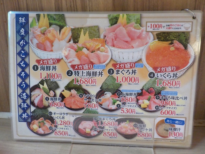 ルクアイーレ地下2階『魚と海鮮鮨酒場』に行ってきました