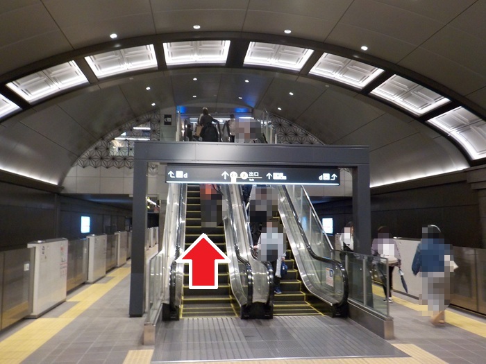 大阪メトロ御堂筋線・心斎橋駅から大丸心斎橋店/パルコへの行き方