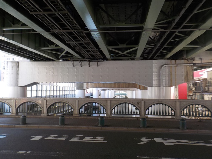 内久宝寺町通りを西から東へ｜東横堀川から難波宮跡公園までの風景