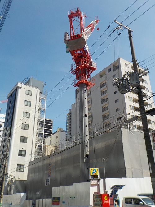 内久宝寺町通りを西から東へ｜東横堀川から難波宮跡公園までの風景