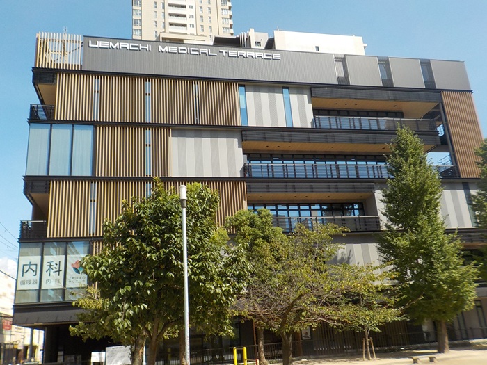 内久宝寺町通りを西から東へ｜東横堀川から難波宮跡公園までの風景