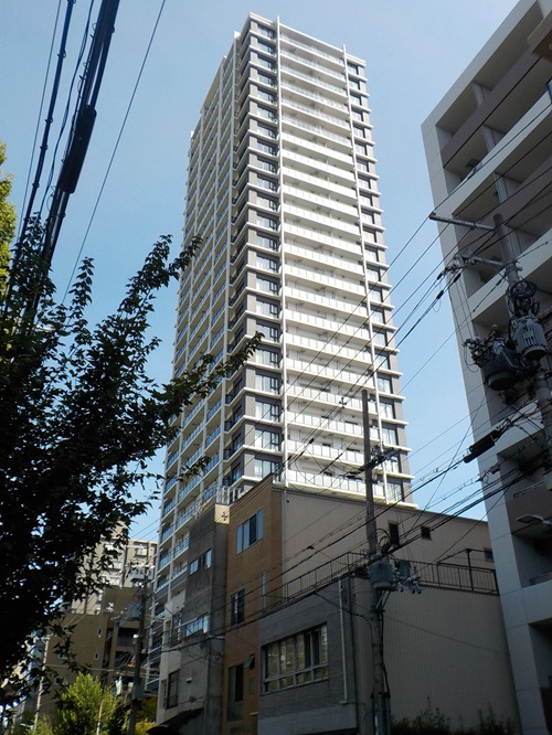 内久宝寺町通りを西から東へ｜東横堀川から難波宮跡公園までの風景