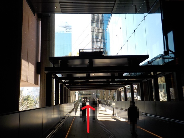 JR大阪駅からグランフロント大阪北館2階への行き方(中央口/連絡橋口から)