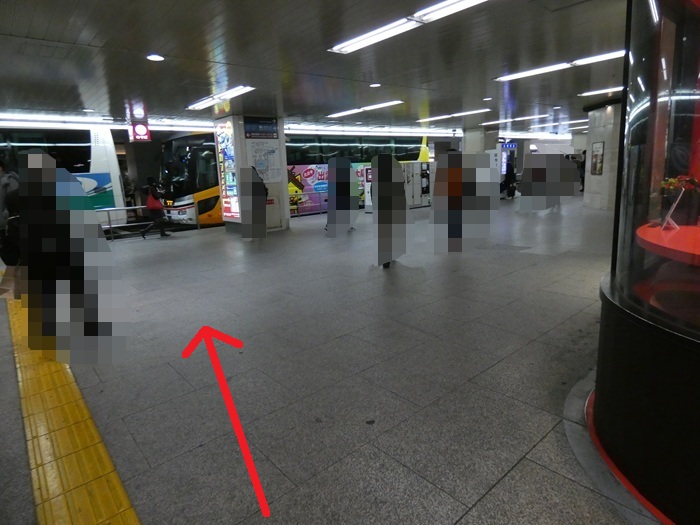 阪急・大阪梅田駅から、阪急高速バスターミナルへの行き方