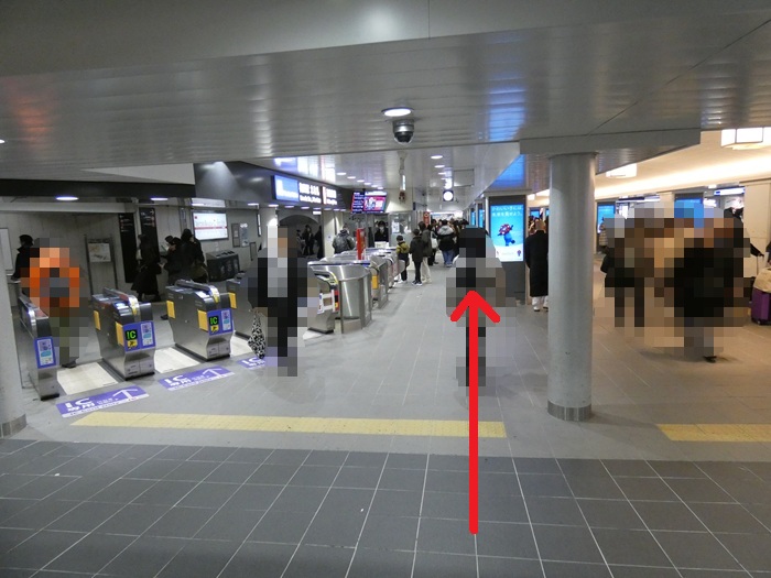 阪急・大阪梅田駅から、JR大阪駅うめきた地下口への行き方｜特急はるか・くろしお