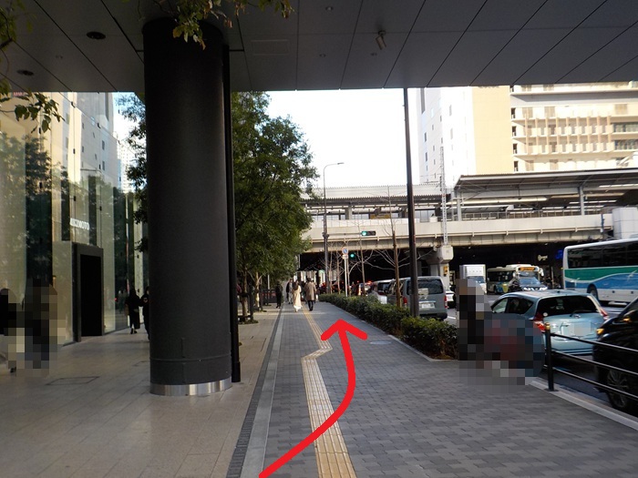 四つ橋線・西梅田駅から、うめきたグリーンプレイスへの行き方