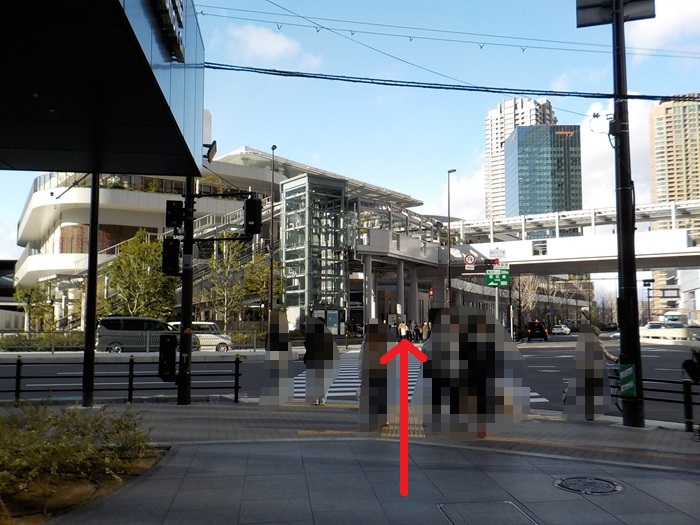 四つ橋線・西梅田駅から、うめきたグリーンプレイスへの行き方