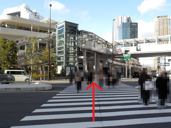 四つ橋線・西梅田駅から、うめきたグリーンプレイスへの行き方
