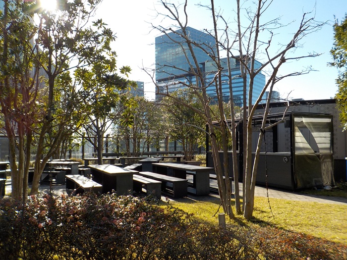 グランフロント大阪南館テラスガーデンに行ってみた｜土曜日のお昼に