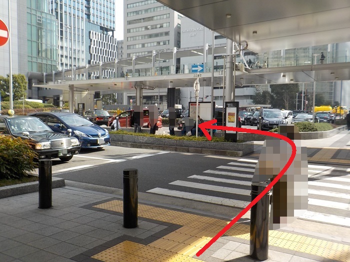 JR大阪駅・桜橋口から、タクシーのりばへの行き方