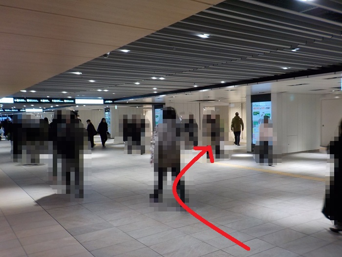 御堂筋線・梅田駅から、KITTE大阪｜JPタワー大阪ビルへの行き方