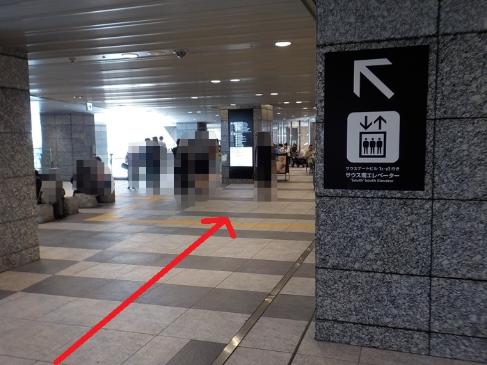 御堂筋線・梅田駅から、KITTE大阪｜JPタワー大阪ビルへの行き方