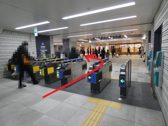 阪神電車・大阪梅田駅からヨドバシカメラ梅田への行き方