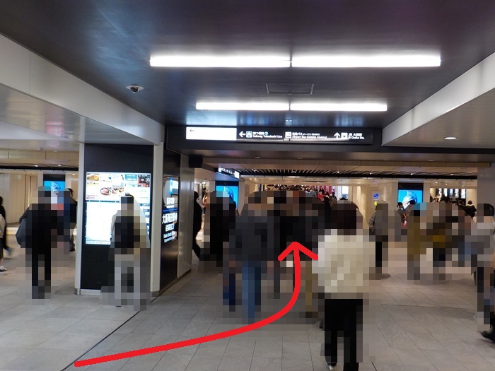 阪神電車・大阪梅田駅からヨドバシカメラ梅田への行き方