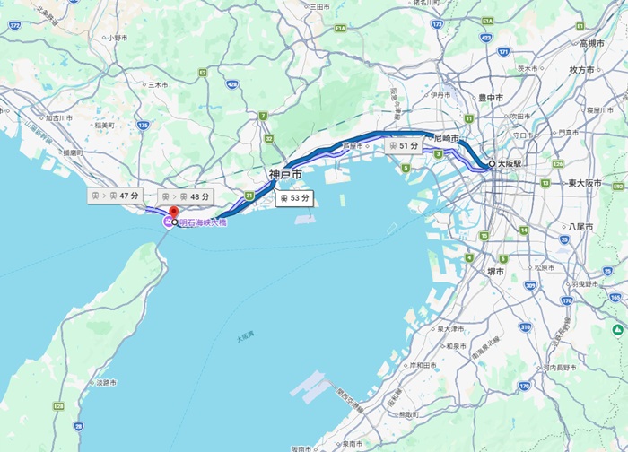 淡路島で一人で海を眺めて日本酒と刺身を楽しむ日帰り旅のプラン