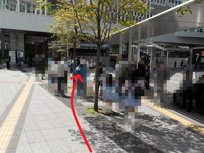 JR大阪駅「御堂筋口」から、阪神大阪梅田駅「東口」への行き方