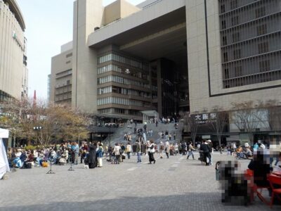 JR大阪駅中央口から、うめきた広場｜グランフロント大阪南館前への行き方
