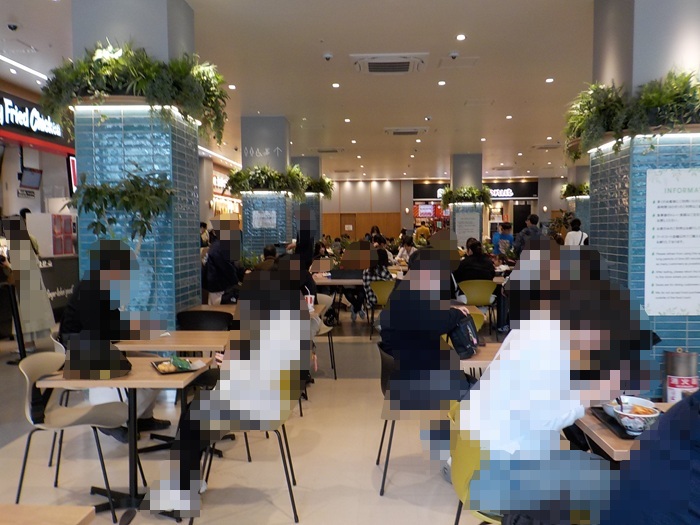 吉野家｜うめきたグリーンプレイス２階・フードコート