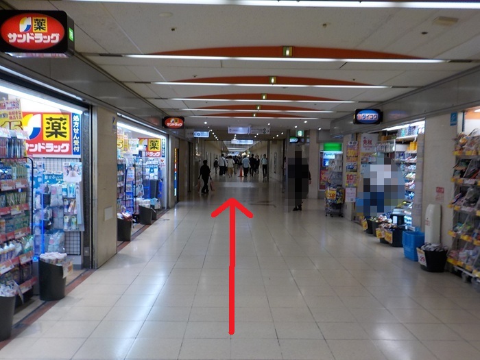 阪急・大阪梅田駅から、大阪駅前第３ビルへの行き方