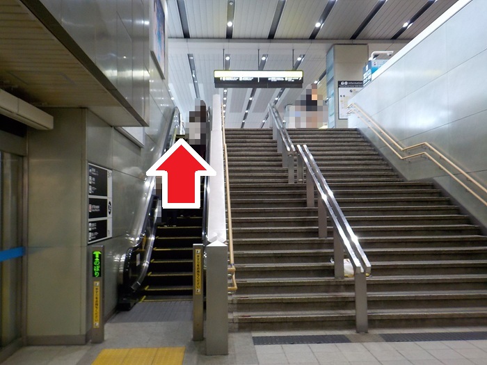 JR新大阪駅・正面口から、新幹線・中央口への行き方