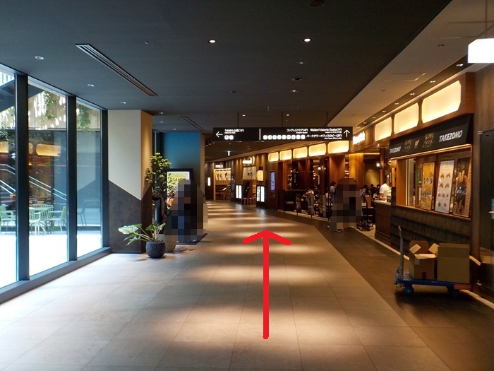 JR大阪駅うめきた地下口から、グラングリーン大阪南館パークタワーオフィスロビーへの行き方