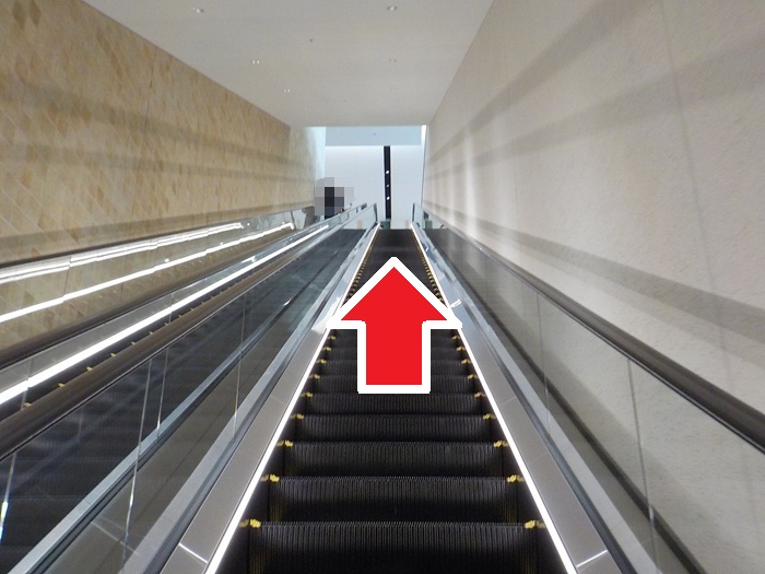 JR大阪駅うめきた地下口から、グラングリーン大阪南館パークタワーオフィスロビーへの行き方