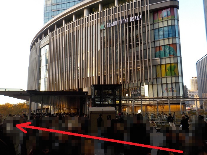 阪急・大阪梅田駅から、うめきた広場｜グランフロント大阪南館前への行き方
