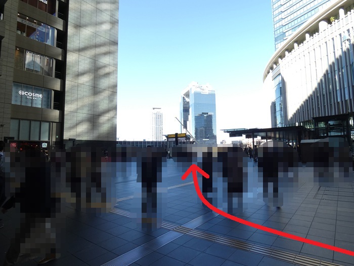 阪急・大阪梅田駅から、うめきた広場｜グランフロント大阪南館前への行き方