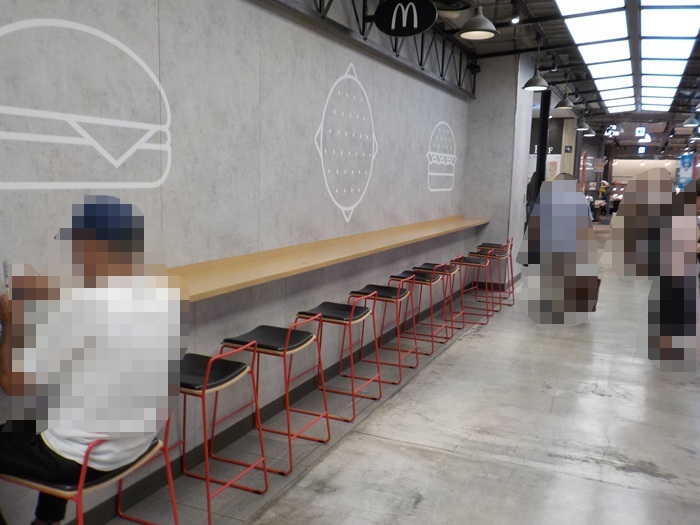 御堂筋線・梅田駅から、マクドナルド LINKS UMEDA店への行き方