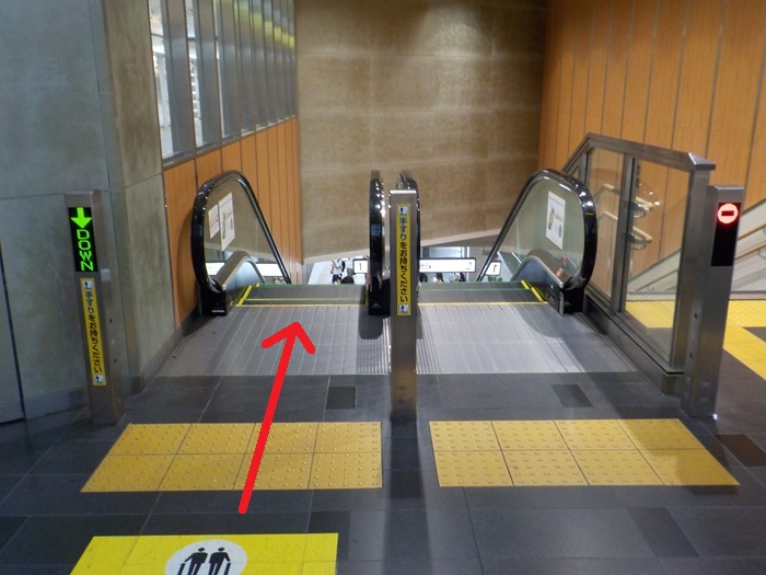 新幹線・新大阪駅27番ホームから、「特急くろしお」への乗り換え方法