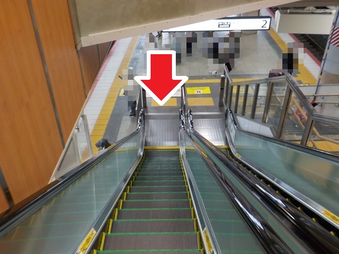 新幹線・新大阪駅27番ホームから、「特急くろしお」への乗り換え方法
